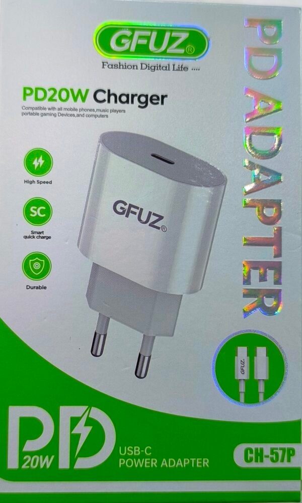 Chargeur Gfuz Type C to Type C